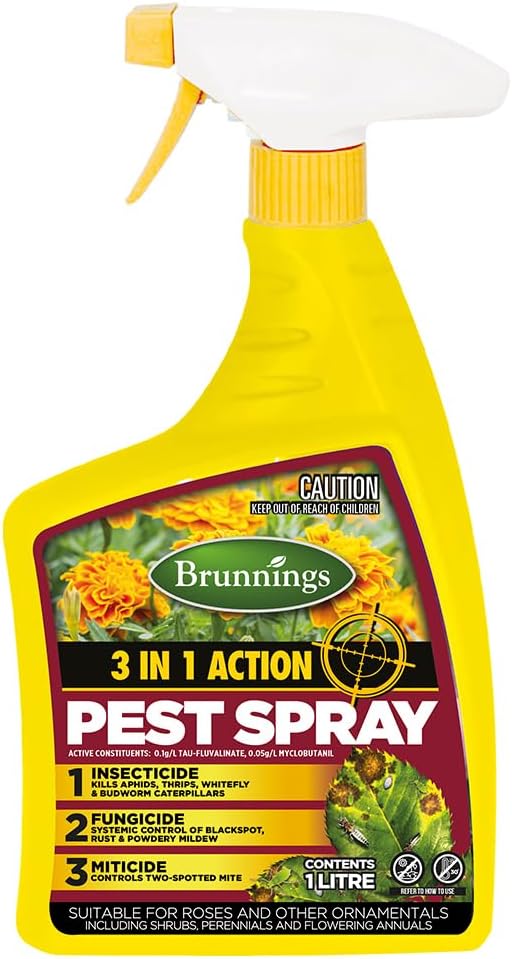 Brunnings 3-in-1 Ready to Use Pest Spray 1 Litre : Amazon.com.au: Home