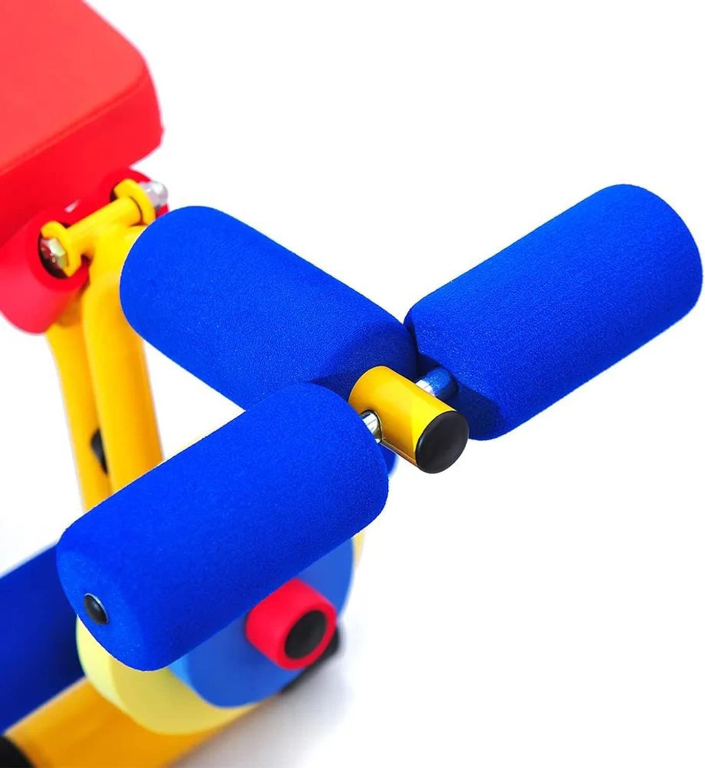 Juego de prensa de banco de entrenamiento ajustable para niños, equipo de entrenamiento de fuerza para gimnasio en casa, adecuado para escuelas y ejercicios divertidos
