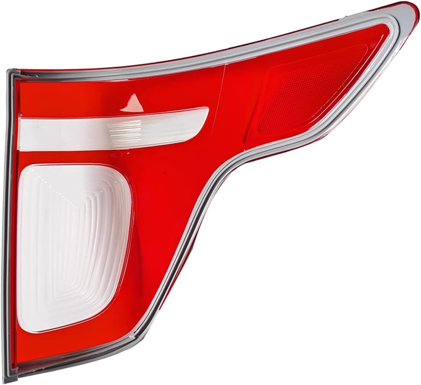 Auto Tail Lamp Light Case Compatible With Ford Explorer 2011-2015 Car Rear Taillight Lens Cover Lampshade Lampcover Caps Taillamp Shel(A Pair)