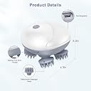 Scalp Head Massager for Hair Growth Revive Scalp Massager With 96 Silicon Kneading Points with Detachable Heads Scalp Body & Head Massager - Multi Color K5 gallery image