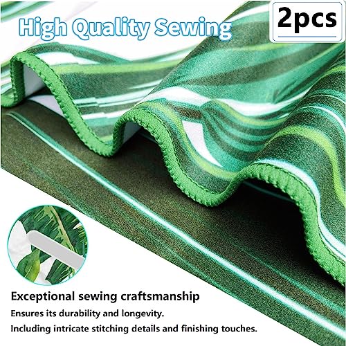 Femococ 2 Piece Golf Cart Seat Blanket Golf Cart Seat Covers 100% Microfiber Club Car Seat Covers 52X32'' Universal For All Ezgo, Yamaha & Club Car #TOP5