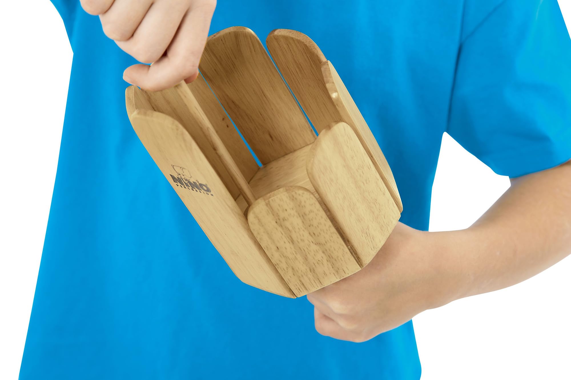 Meinl NINO556 - Tenor tambor, baquetas con 8zungig | Instrumento musical para niños a partir de 3 años, incluye mazo de madera, roble siam
