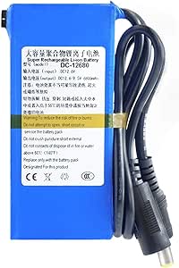 Dc 12 v 12.6v Li Ion Battery Pack, Rechargeable Lithium Ion Battery ...