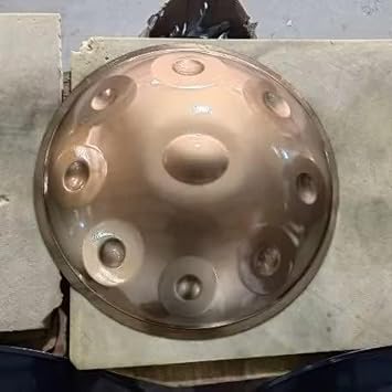 Hand Pandorum - Hand Pan Steel Drum - Hand Pandorum Steel Hand Pan, 9/10/12/14 Sounds Hand Drum D Kurdish Minor, 432 Hz Handpan Drum Percussion Steel Hand Pandorum, Handpan Bag, 2 Mallets, Hand Drum