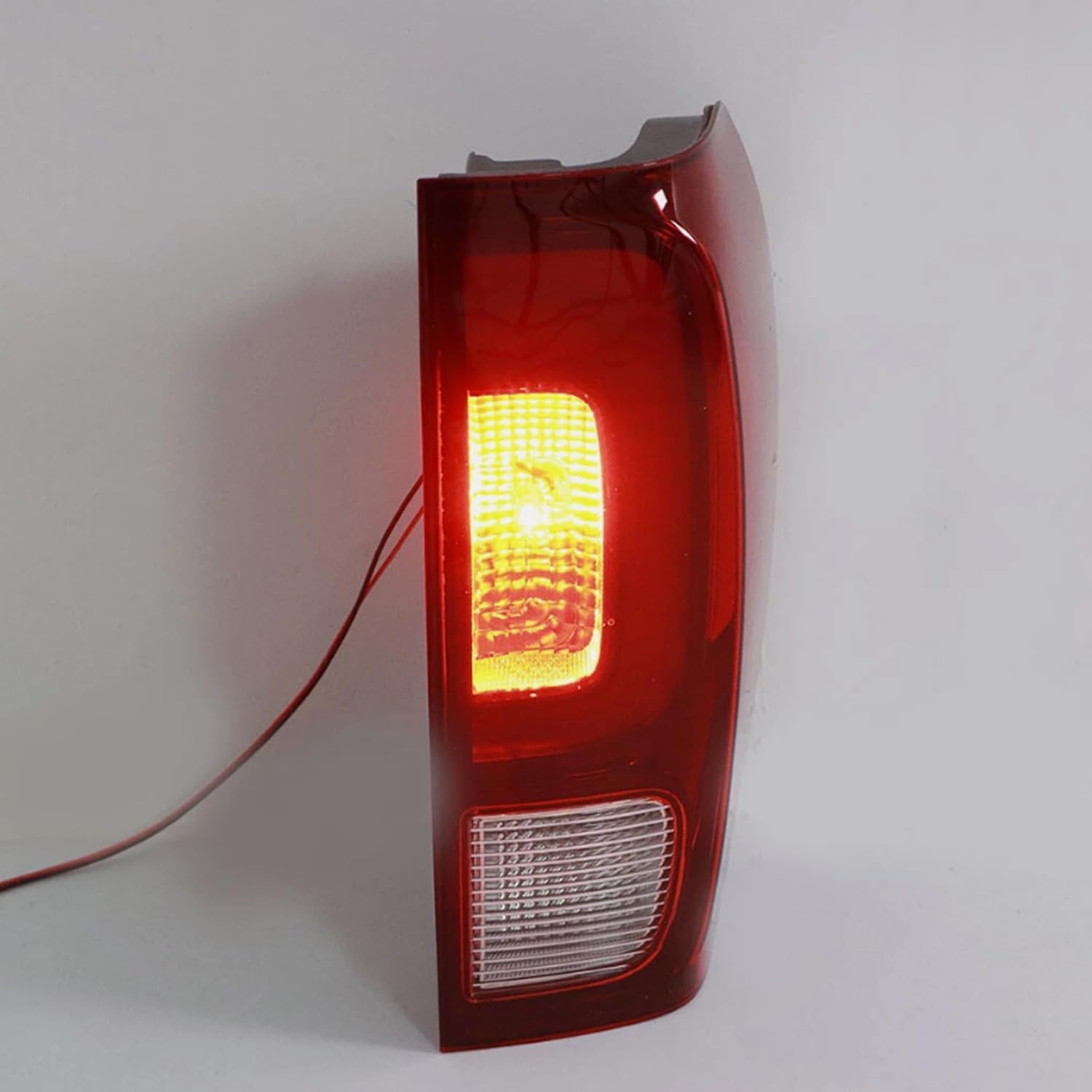 Rear Bumper Taillight Compatible with 2017-2023 Honda Ridgeline Replacement Brake Light Red Len Brake Light RH