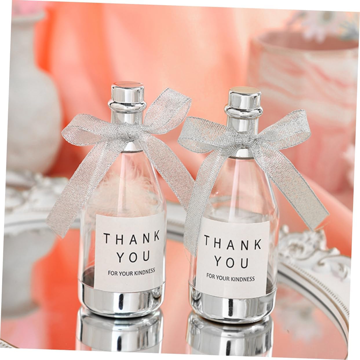 24pcs Bottle Candy Containers Creative Party Favors for Weddings Birthdays and Engagements Durable and Impressive Sugar Cases for Celebrations
