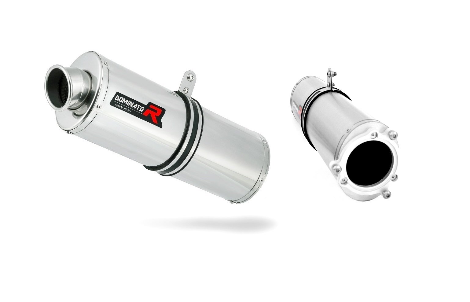 CBR 929 RR Fireblade Marmitta Racing Oval Bolt-on Dominator Exhaust Terminale di Scarico Silenziatore 2000 2001
