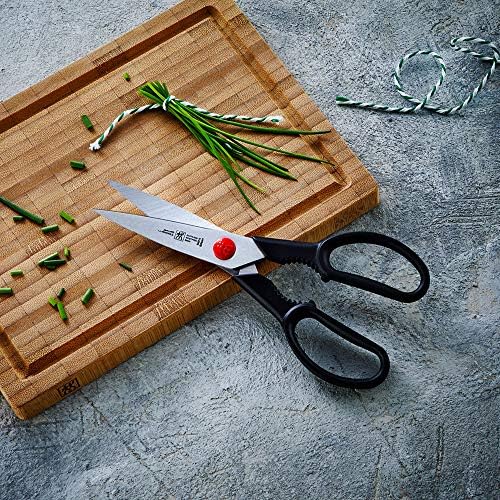 Zwilling 41370-001-0 Multi-Purpose Scissors, Universal Scissors, Length: 21 cm, Stainless Special Steel/Plastic, Twin L, Black