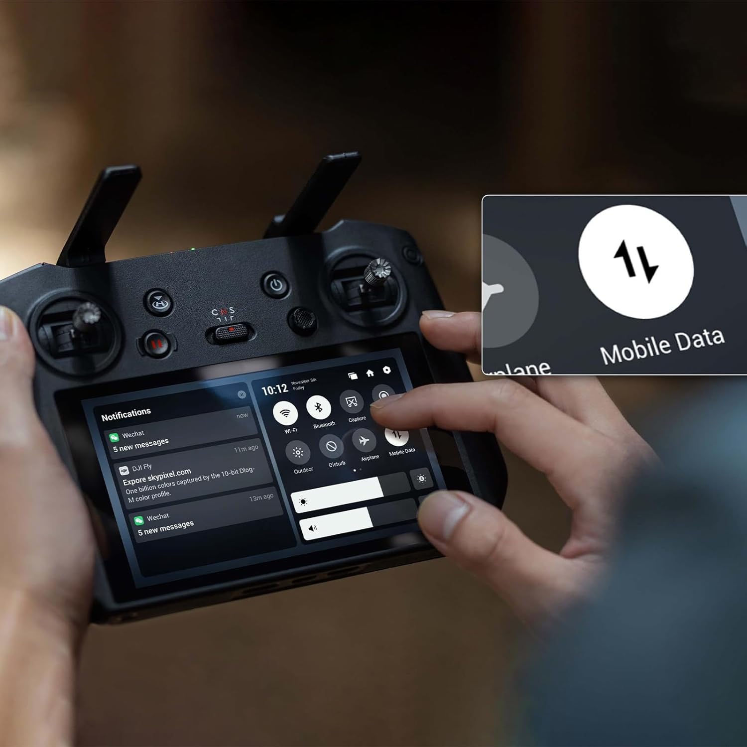 Original RC Pro Enterprise Remote Controller for DJI Matrice 3D/3TD, Dock 2, Mavic 3E, Mavic 3T, Mavic 3M