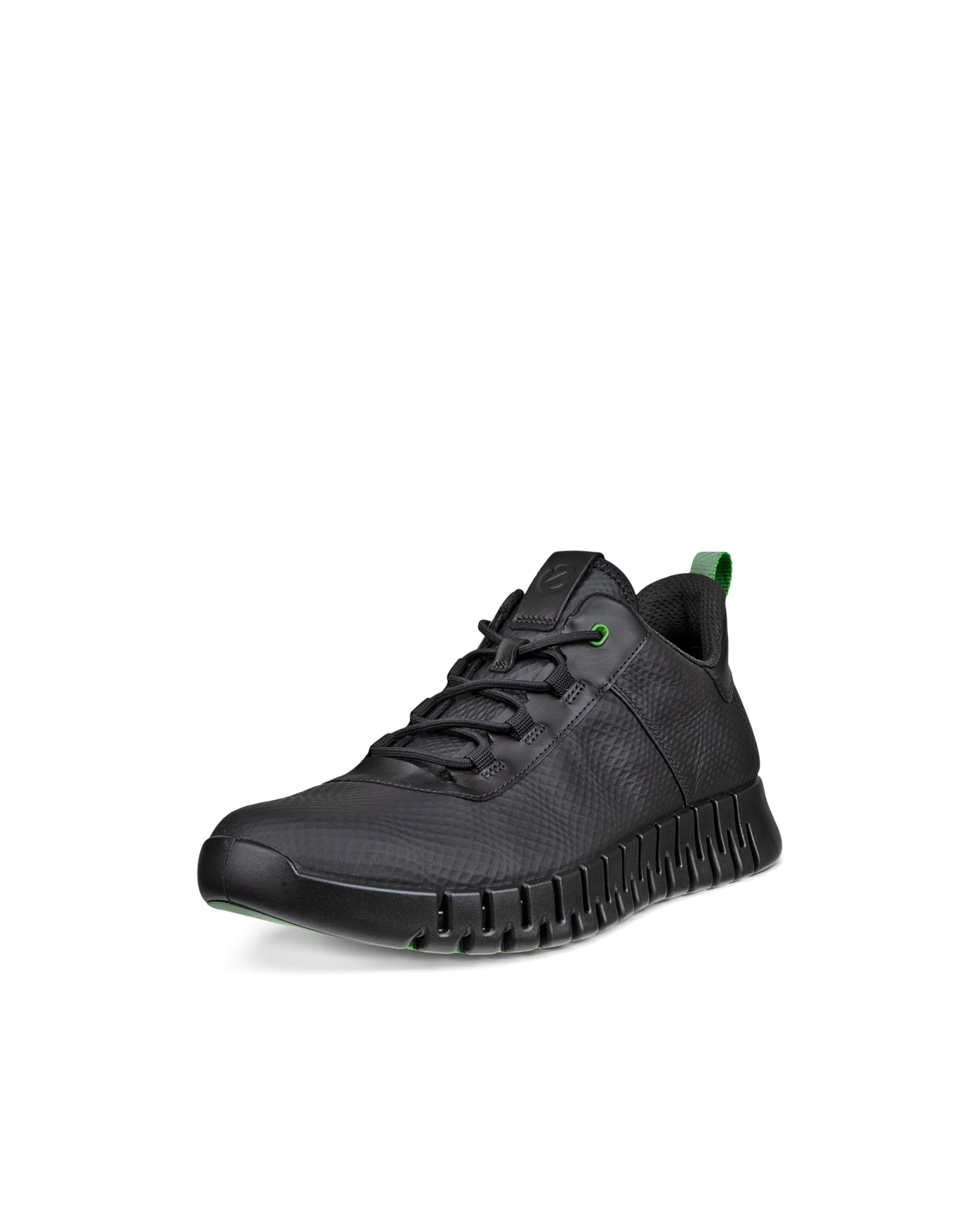 ECCO Gruuv M 525274 Mens Sports Trainers Black Wide Fit 8/8.5 UK