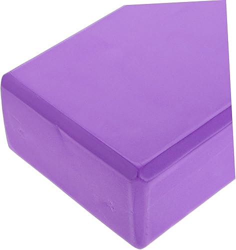 Miniatura 3 de NOLITOY Juego de 3 piezas de bloques de yoga y correa, ladrillos de espuma EVA antideslizantes con cinturón de resistencia para pilates,