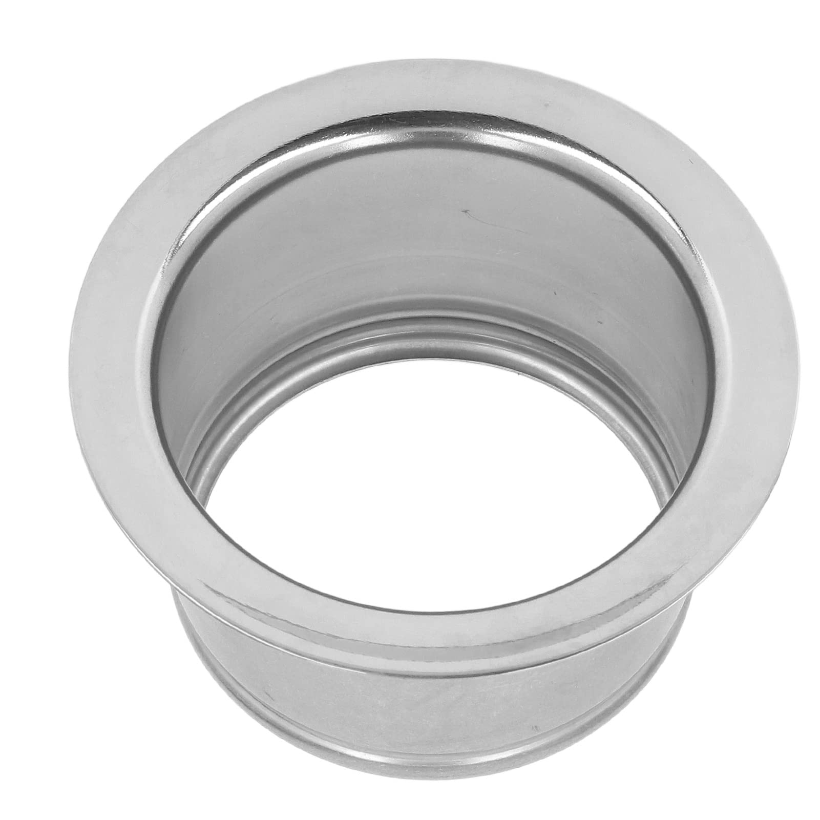 Haofy Flangia per Lavello Estesa da Cucina, Flangia per Smaltimento dei Rifiuti Profonda 114 Mm Flangia per Smaltimento dei Rifiuti Profonda in Acciaio Inox Accessori per la
