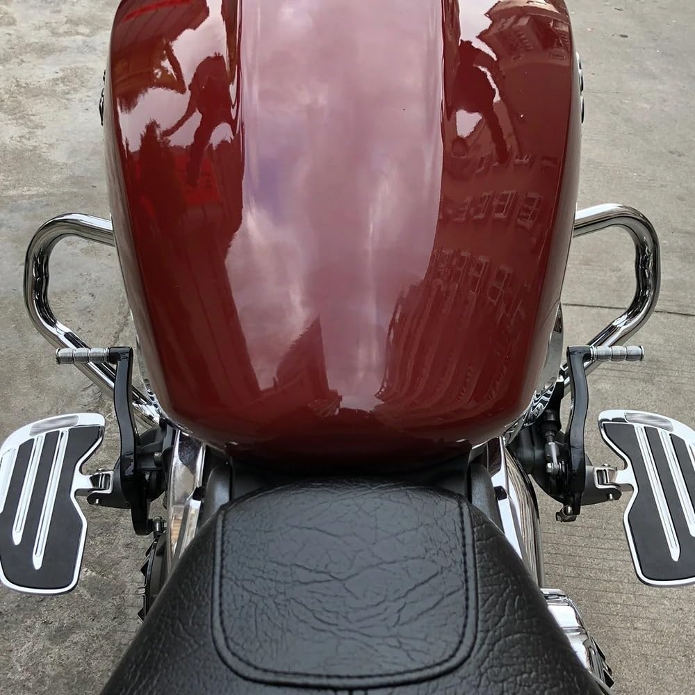 Barra Paramotore Per Motociclette Indian Scout E Modelli 2015-2023, Protezione Anticaduta - Nero - Foto 9