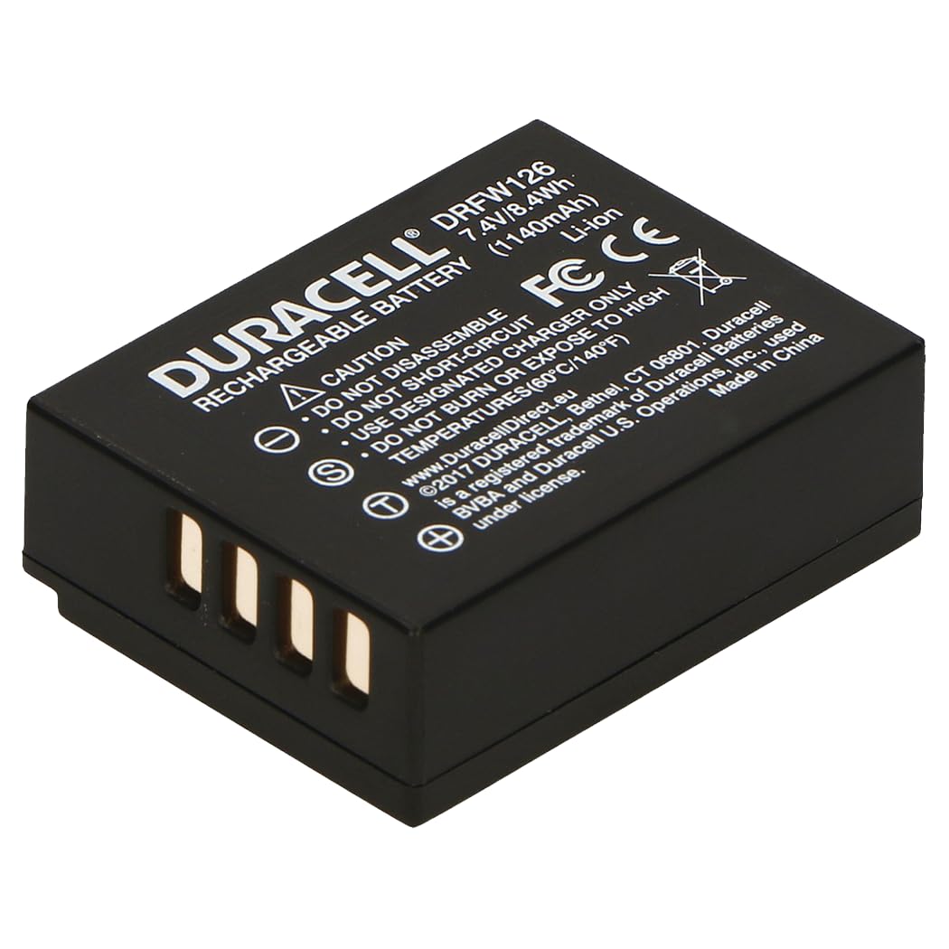 Duracell DRFW126 akumulator litowo-jonowy (Li-Ion) 1000 mAh 7,2 V - akumulatory (1000 mAh, litowo-jonowa (Li-Ion), 7,2 V, czarny, 1 sztuka)