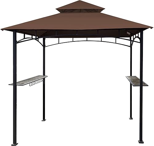 Miniatura 16 de SCOCANOPY Cubierta de repuesto para cenador compatible con Aldi Gardenline Belavi Shoprite Grill Gazebo