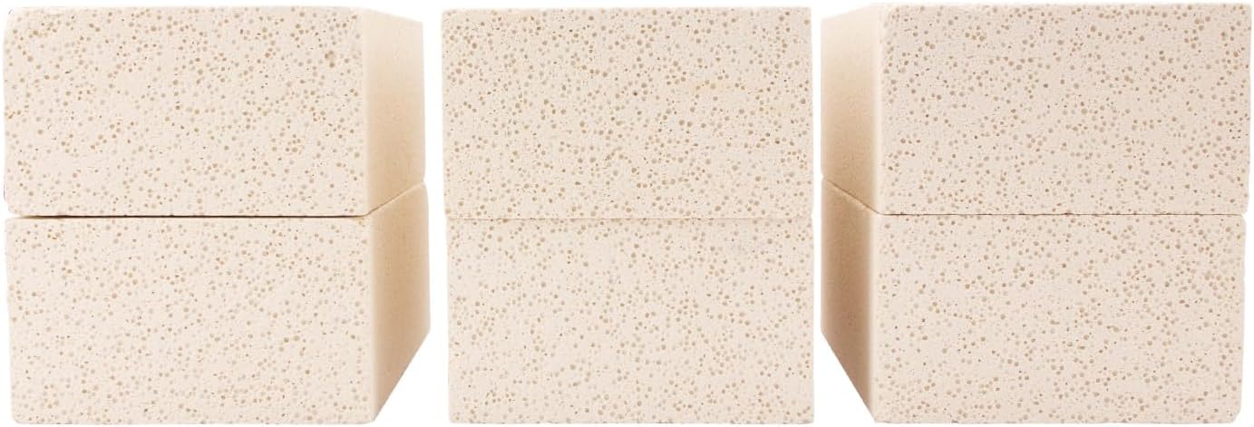 6 Pieces Insulating Fire Brick for Ovens, Kilns, Fireplaces, Forges 9" x 4.5" x 2.5" 2300F Rated Insulating Fire Bricks