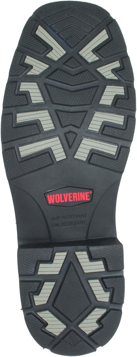 Wolverine Men's Rancher MET-Guard Industrial Shoe, BROWN/RED, EW 11.5, Extra Wide - Image 5