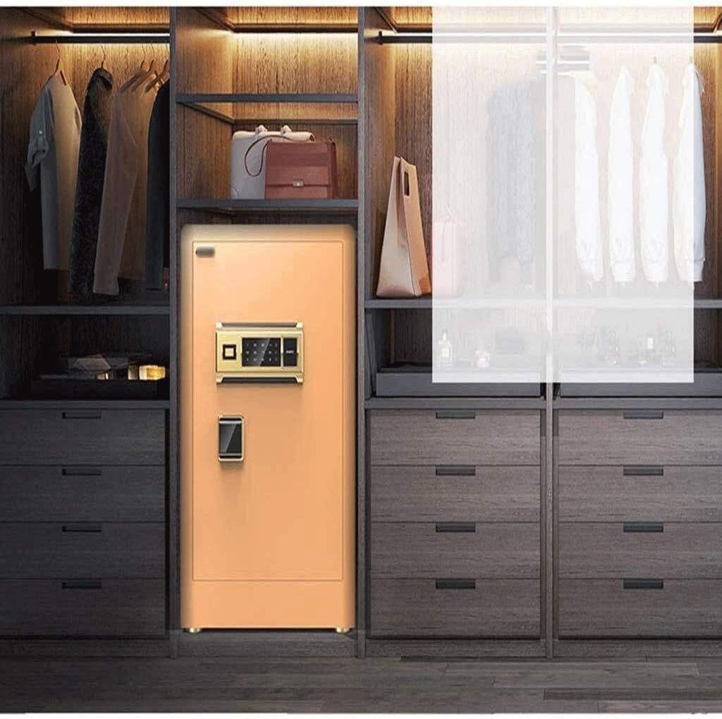 Electronic Luxury Digital Safe Deposit Box Keyboard Lock Home Office Hotel Business Jewelry Cash Use Storage Money