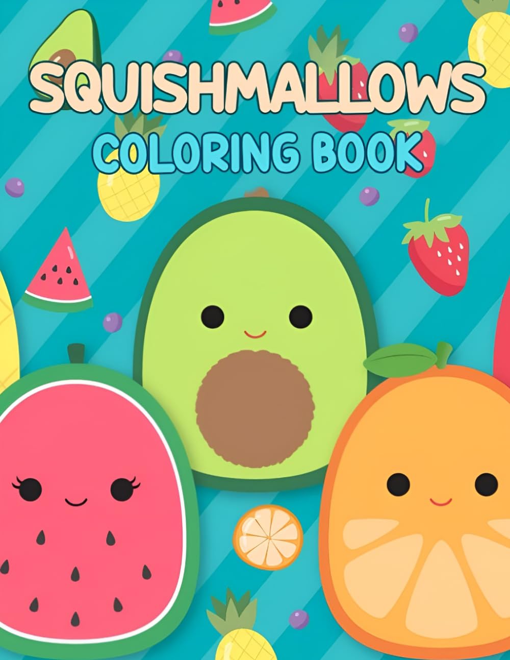 The Coloring Book: JUMBO Drawing Pages Of Characters for Kids Ages 4-8 8-12