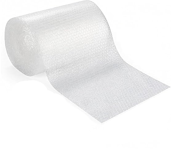 Bubble Cushioning Wrap -12 Inch x 15Feet Bubble Packing Wrap | for Extra Protection Packaging Boxes & Mailers - Clear Bubble Roll Moving Supplies, Perforated Every 12 IN(1 Roll)