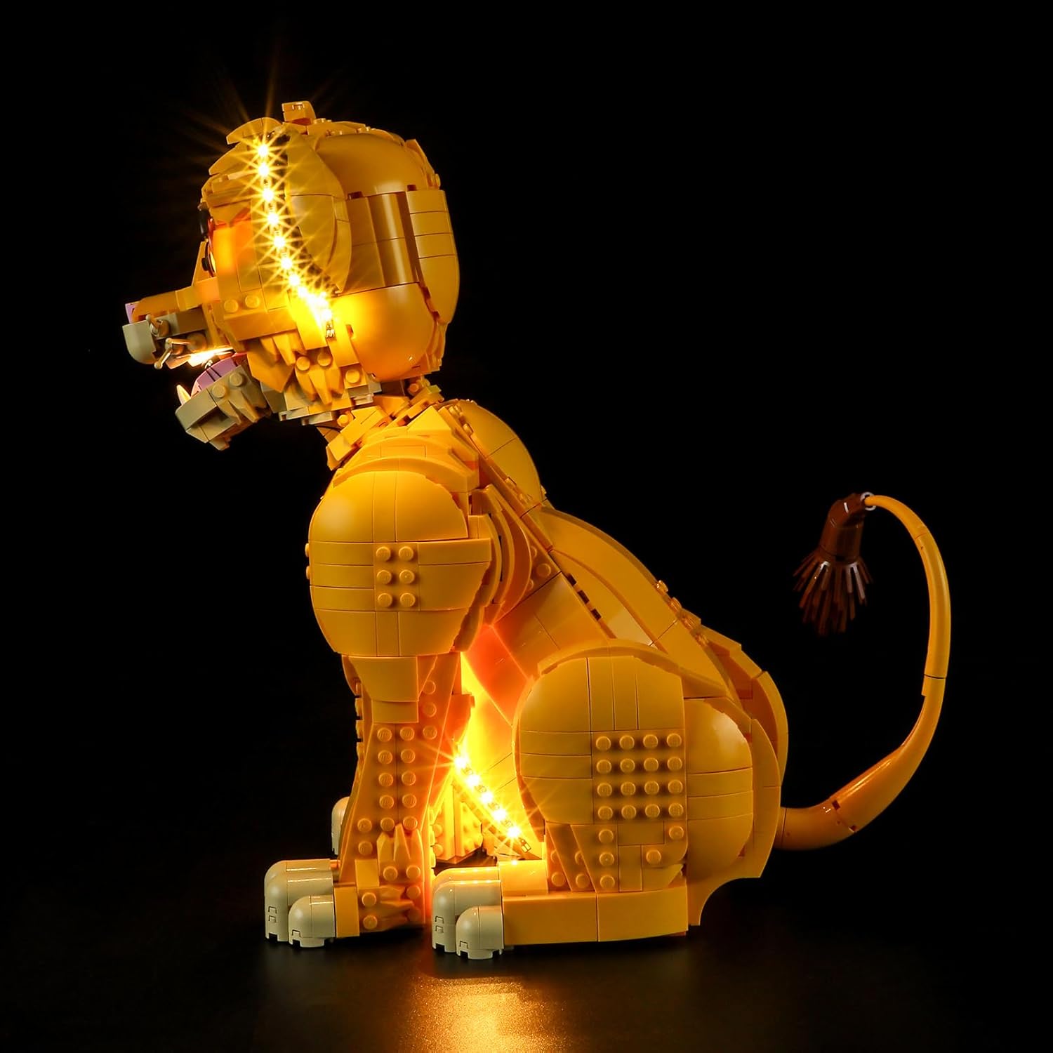 LIGHTAILING Light for Lego-43247 Young Simba The Lion King - Led Lighting Kit Compatible with Lego Building Blocks Model - NOT Included The Model Set