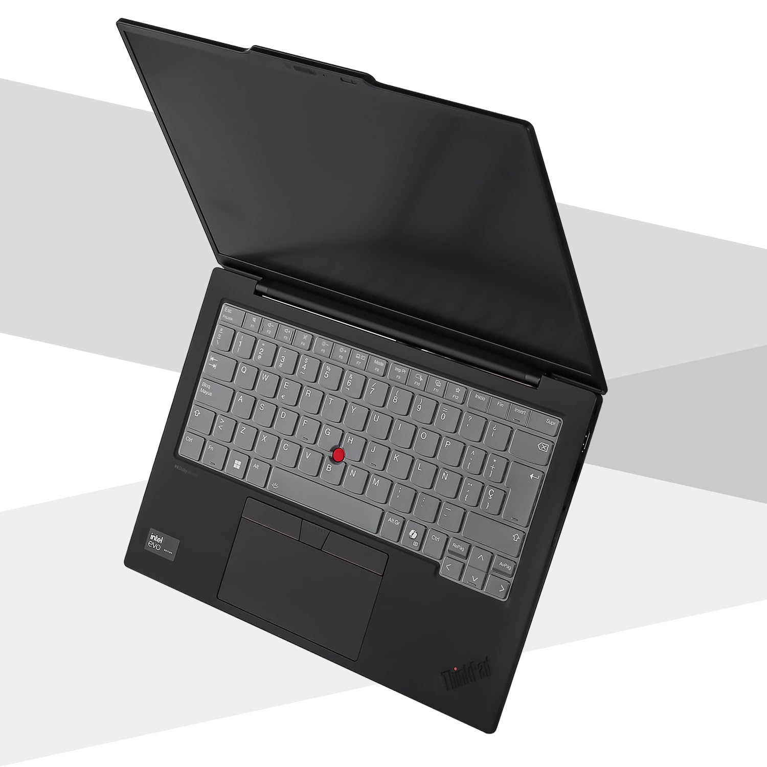 [Layout EU/UK] Copertura per tastiera compatibile con Lenovo ThinkPad E14 Gen 7 (2025) da 14 pollici, cover protettiva trasparente