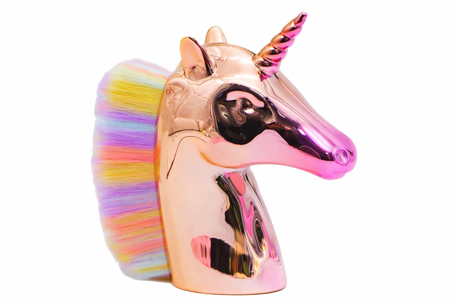 BOLT BEE Professional Nail Dust Brush, Unicorn Design, Multifunctional Powder Cleaner for Nail Art and Makeup (pink baby)-image-33