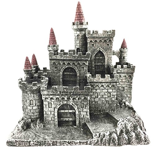 Gifts & Decor Medieval Middle Ages Castle Fortress For Miniature Display Stand Figurine Statue