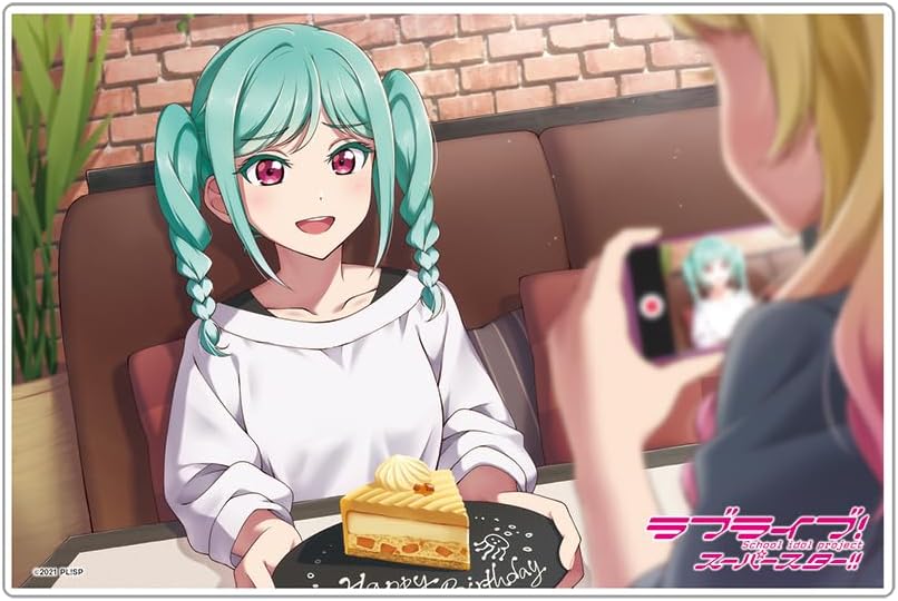 KADOKAWA Love Live! Super Star Mini Acrylic Plate Liella! Winter Marine, 5, Approx. 4.7 x 3.1 inches (120 x 80 mm), Acrylic