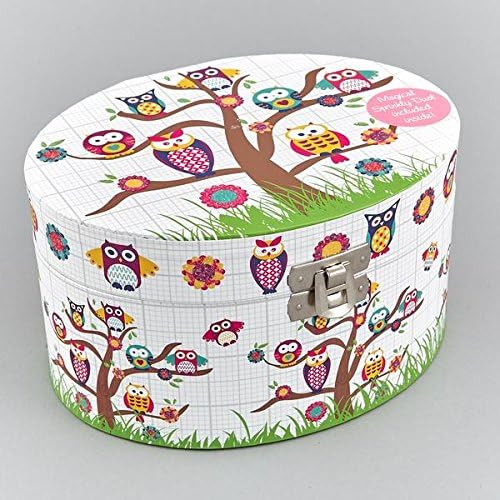 Childrens Musical Jewellery Box Owls Design NEW Boxed Gift Amazon.co.uk Fashion