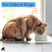 Vista 113 de GORILLA GRIP - Tapete de silicona 100% impermeable con bordes elevados sin BPA para mascotas, tapetes para alimentos de perros y gatos que contienen