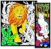Stuff2Color Lion and Fox - 23x20 Fuzzy Velvet Coloring Poster