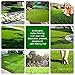 Petgrow Customized Sizes Artificial Grass Turf 3FTX10FT(30 Square FT) - Indoor Outdoor Garden Lawn Landscape Balcony Synthetic Turf Mat - Thick Fake Grass Pet Pad