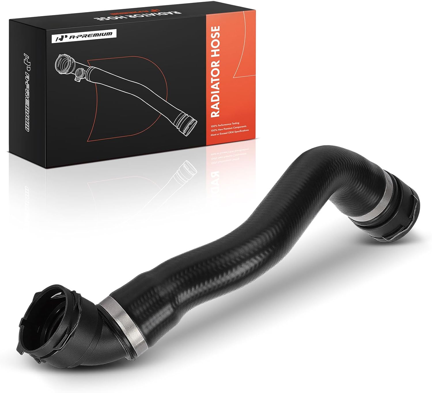 A-Premium Left Driver Radiator Coolant Hose Compatible with Mercedes-Benz C300 2019 2020 2021 2022 2023