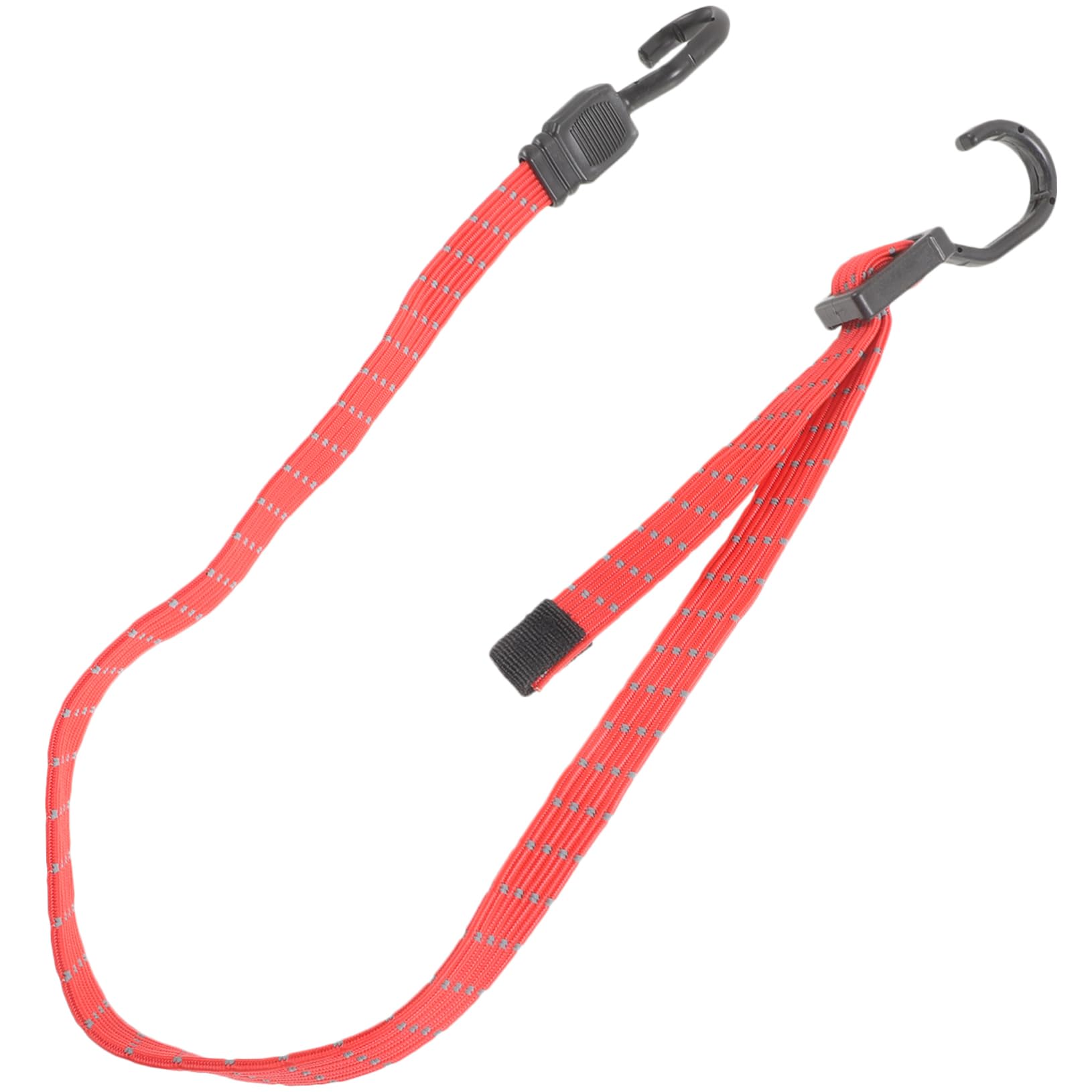 ifundom 5 Pezzi Corda Elastica Elastica Cravatta Campeggio All'aperto Clip Per Cordino Elastico Cinghie Bungee Corde Cinghie Elastiche Con Ganci Pesante Polipropilene Rosso