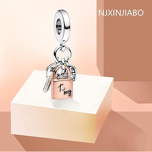 Miniatura 2 de Daily Beads fit Bracelets Necklace,925 Sterling Silver Pendant Beads,Christmas Halloween Birthday Valentine's Day Gifts for Women Wife