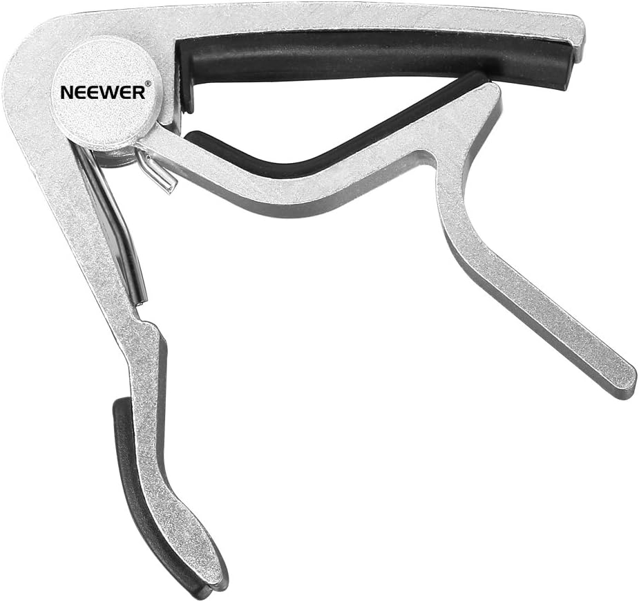 Neewer Silver Tune Quick Change Single-handed Guitar Capo