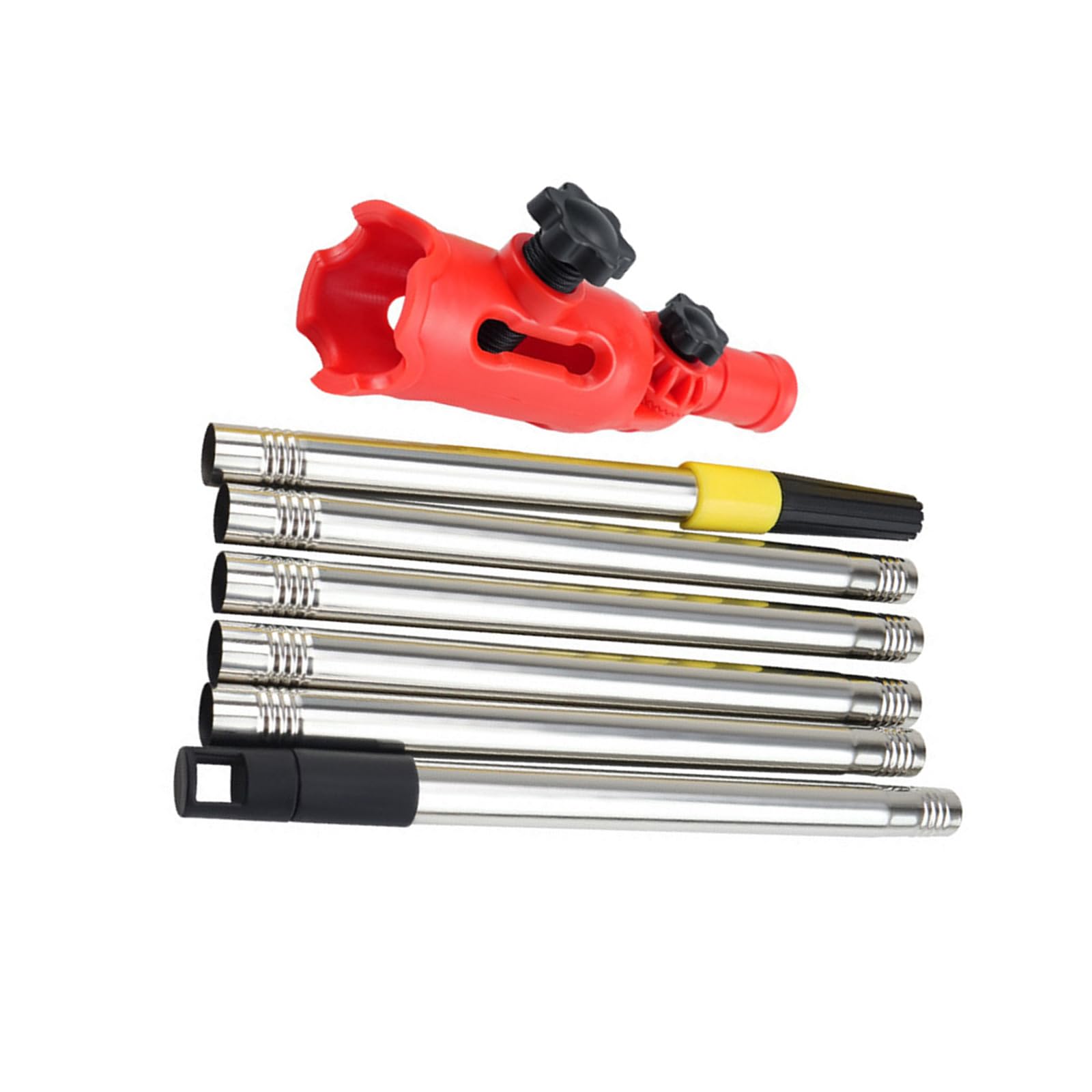 MultiAngle Portable Paint Roller Extension Poles Attachments Long Brush Tool Flexible Extender Edger Tool Extension Handle