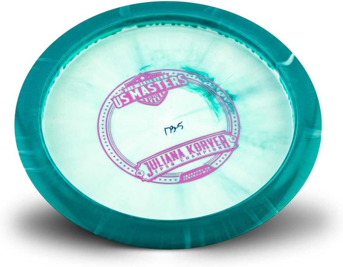 Innova Limited Edition 2022 Tour Series Juliana Korver US Masters Championship Commemorative Halo Star Roadrunner Distance Driver Golf Disc [Colors Will Vary]