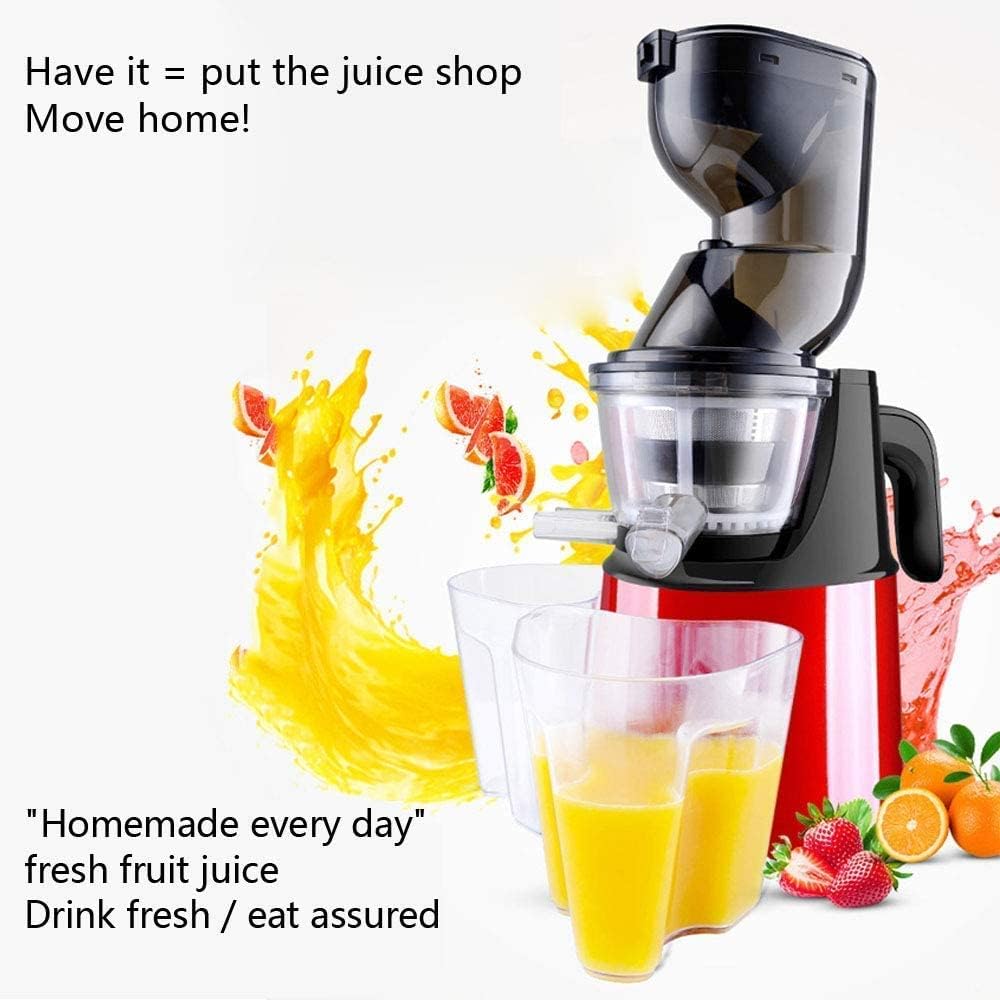 Multifunctional Electric juicer Juicer Machines,Slow Juicer Juicer Wide Mouth Juicers Cold Pressed Fruits(