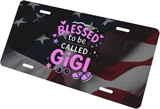 Blessed to Be Called Gigi Durable License Plate 6" X 12" Front Personalized Fashion