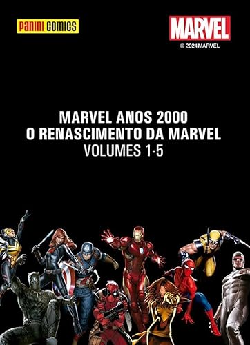 Box anos 2000: o renascimento da marvel vol 1: vol. 1 ao vol. 5