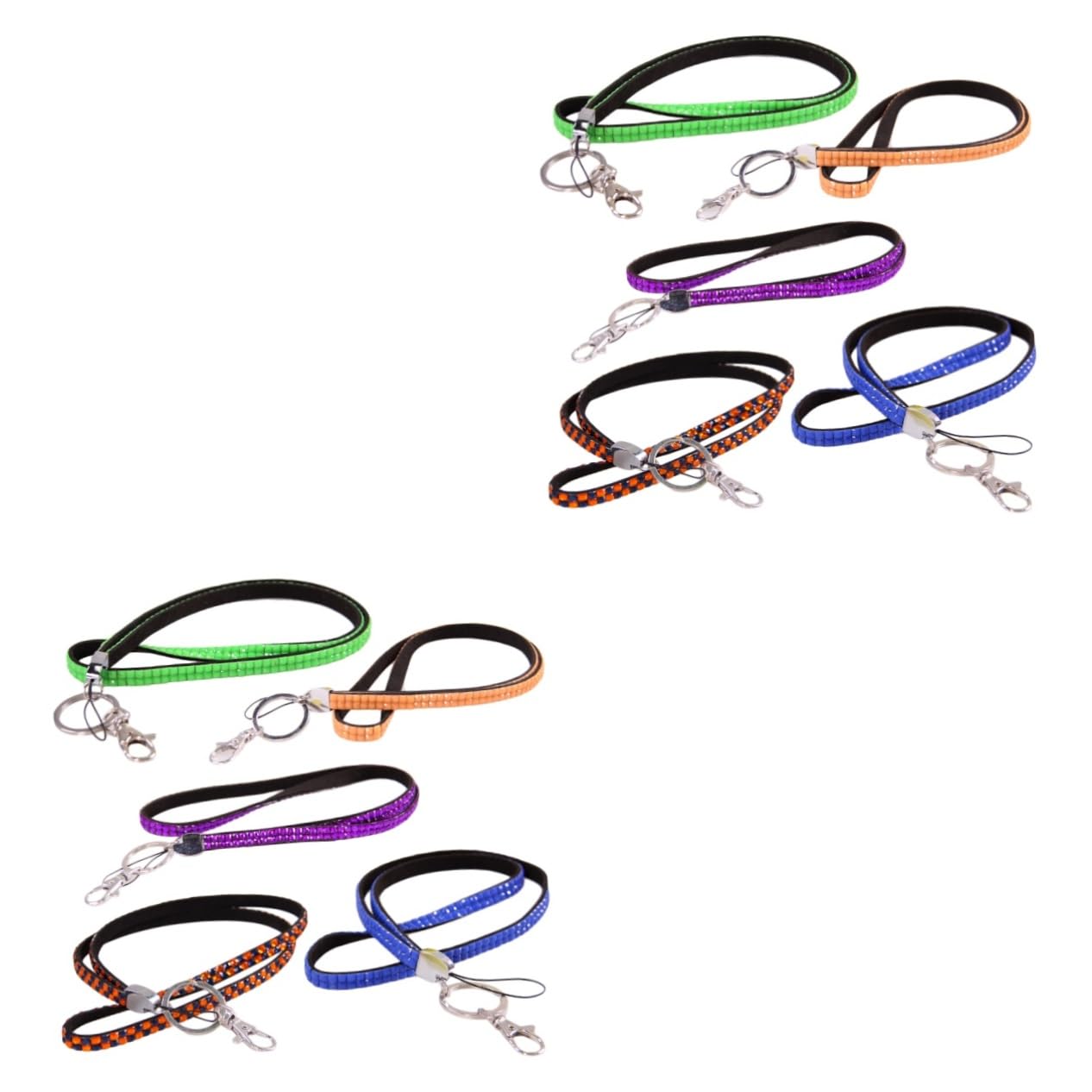 OSALADI 10pezzi Pz Lanyard Per Telefono Con Perline Lucide Tracolla Per Smartphone Cinghie Di Sicurezza Per Cellulare Da Indossare Croce Compatibile Con La Maggior Dei Telefoni Colore