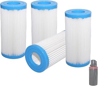 4-Pack Micron Filter Cartridge Replacement for Marineland Magnum ML90770 Canister Filters, Compare to Part# PA0140, Aquarium Polishing Filters for Freshwater & Saltwater