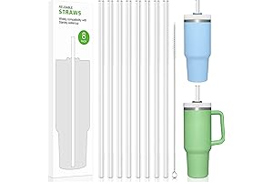 Clear Replacement Straws for Stanley Cups