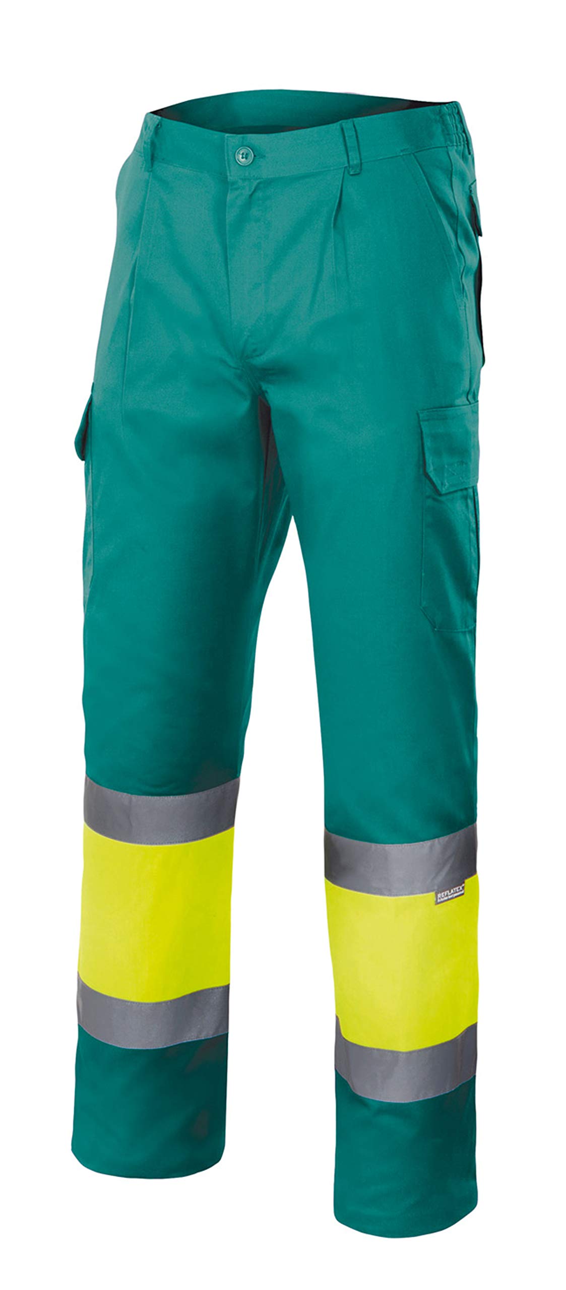 Pantalon haute visibilité Velilla 156 pour travailler sur les chantiers routiers