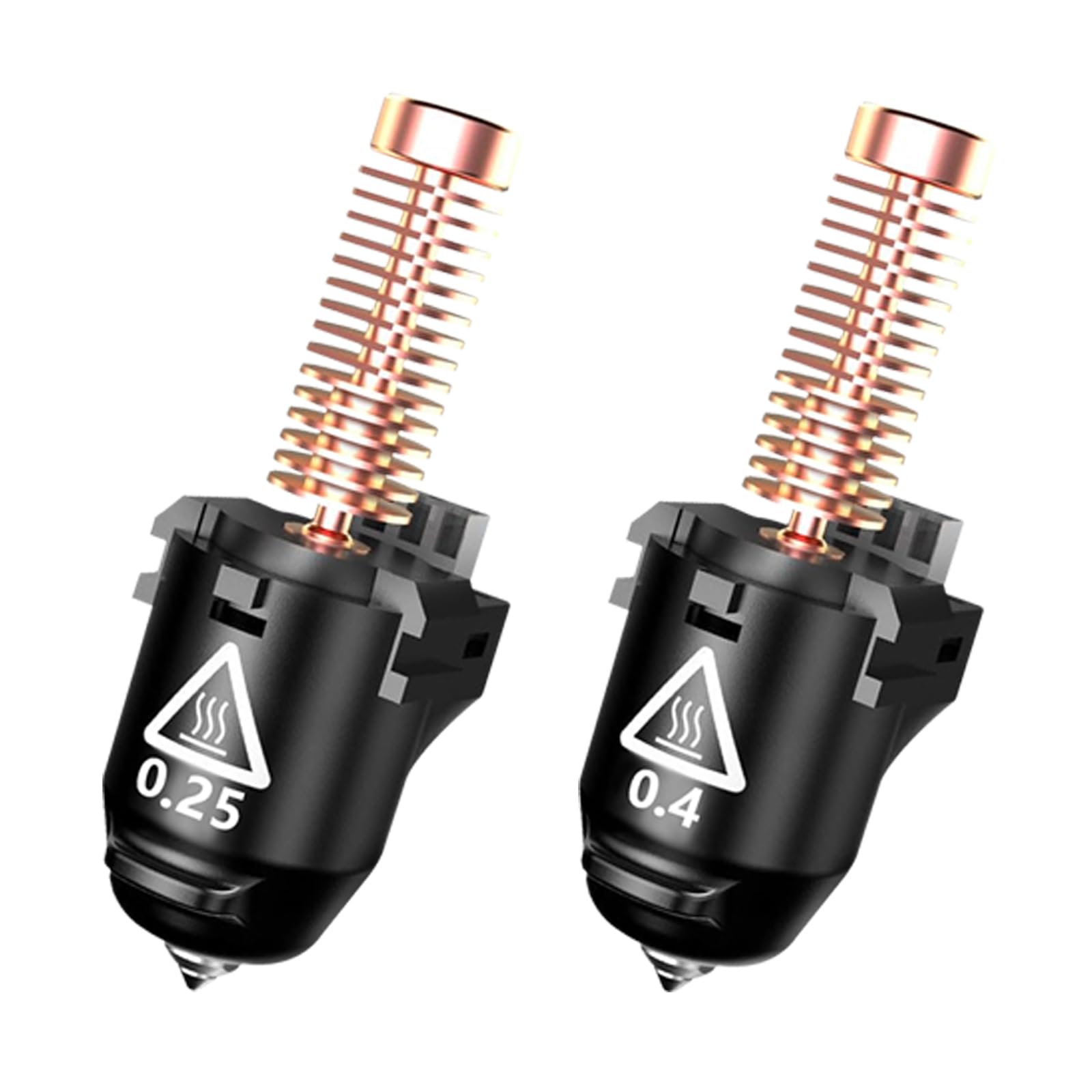 Original 3D Printer Nozzle 0.25mm 0.4mm for FLASHFORGE Adventurer 5M Hotend,3S Quick Detachable Nozzle,Up to 280℃ High Temp 32mm³/s High Flow Nozzle,Adventurer 5M Pro Nozzles Kit