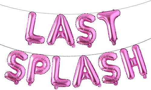 Miniatura 7 de Decoraciones de despedida de soltera de Last Splash, globo de globo para verano, piscina, despedida de soltera, despedida de soltera, suministros de