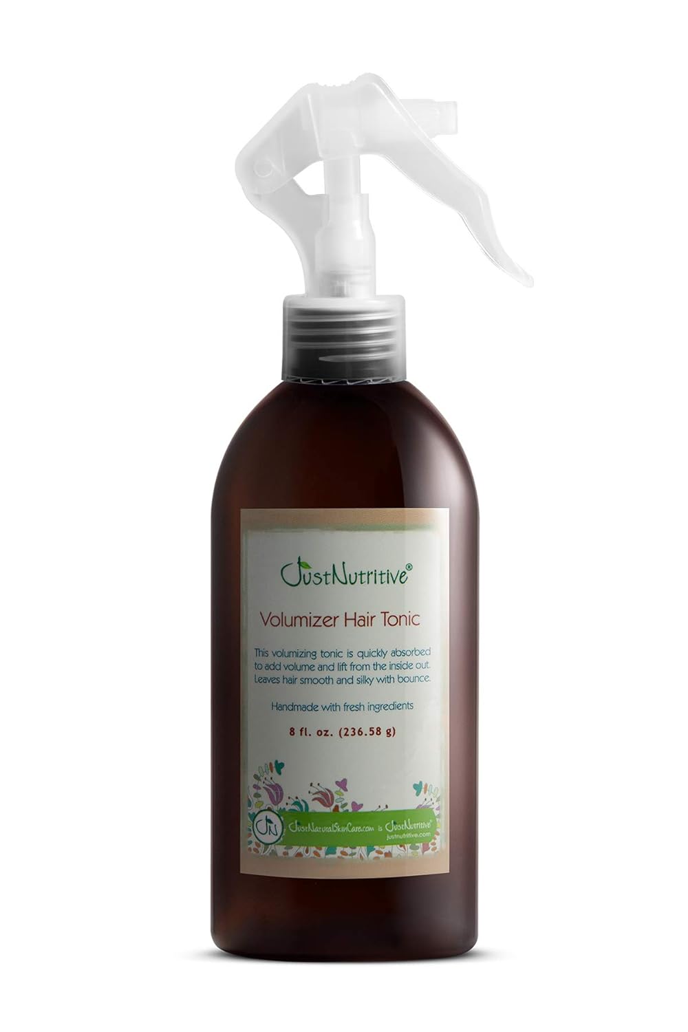 Volumizer Hair Tonic | Instant Volume and Lift | Lightweight Tonic For Men and Woman | Natural Hair Root Lifter for All Hair Types | Just Nutritive | 8 Fl Oz