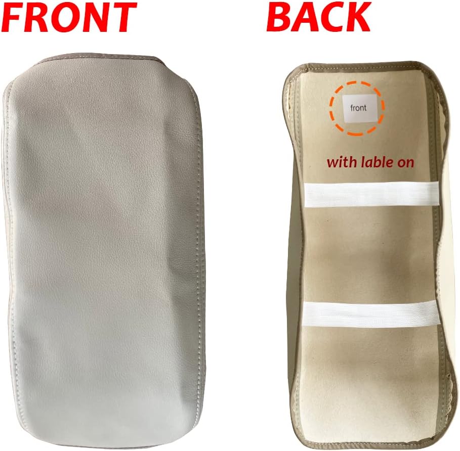 DEYTOP Center Console Cover for Toyota Camry 2007-2011 Accessories Car Center Console Cover for Toyota Camry 2007 2008 2009 2010 2011 Accessories Armrest Pad (Beige)